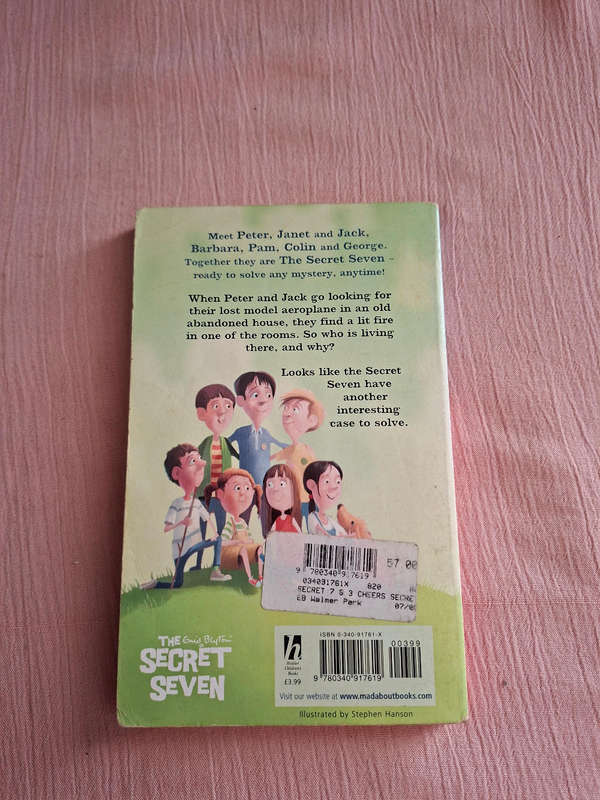Enid Blyton The Secret Seven Three Cheers