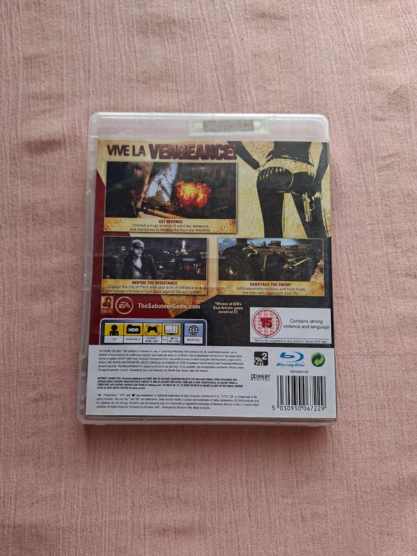 The Saboteur PS3