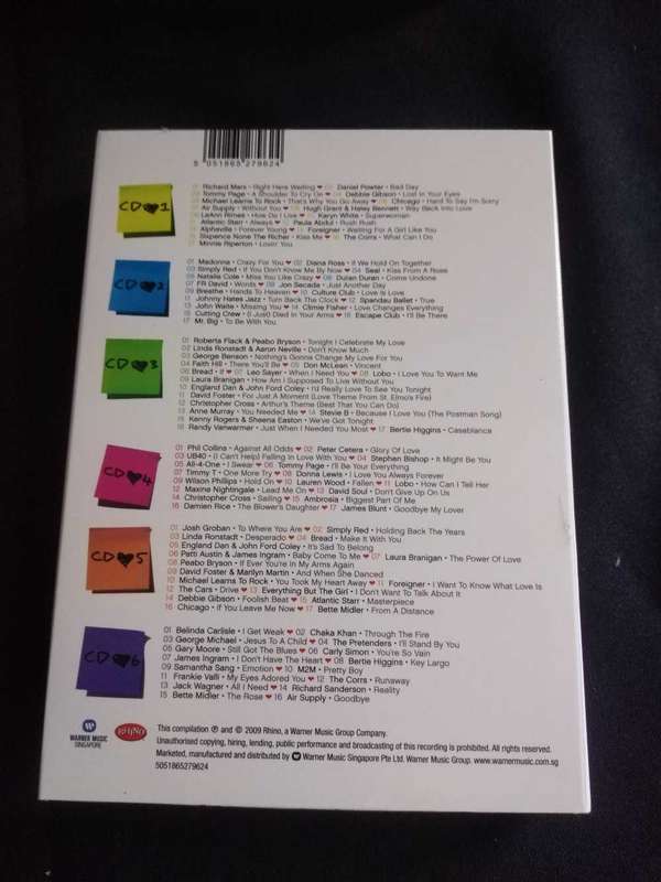 Love 101 6 disc CD