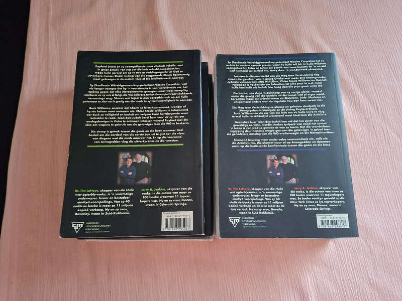 Tim Lahaye Jerry B.Jenkins Hulle wat Agterbly Books 1, 3,4,5,9 & 10