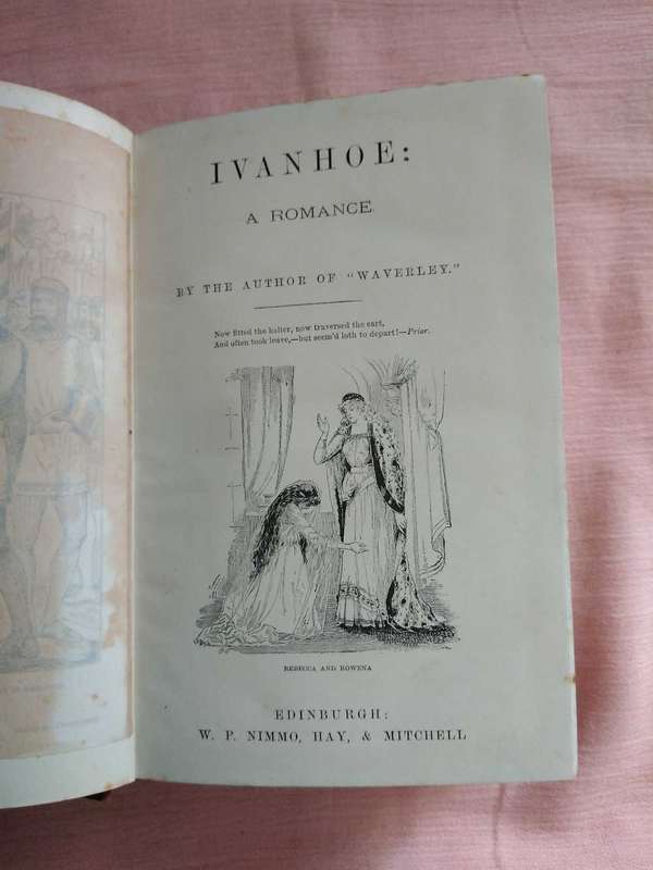 The Waverley Novels Ivanhoe The Monastery