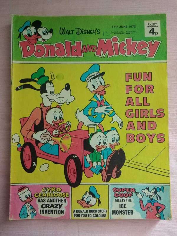Walt Disney's Donald and Mickey 16 comics