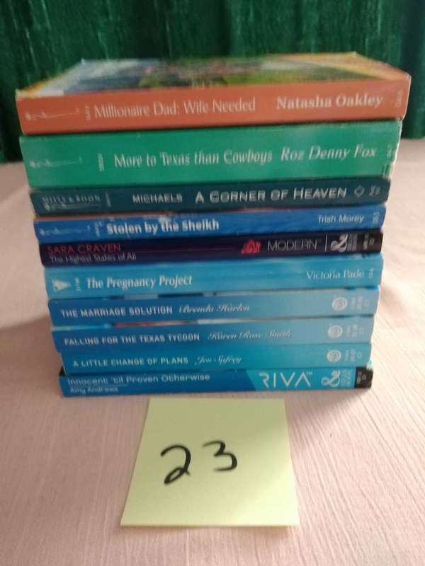 10 Assorted Mills and Boon