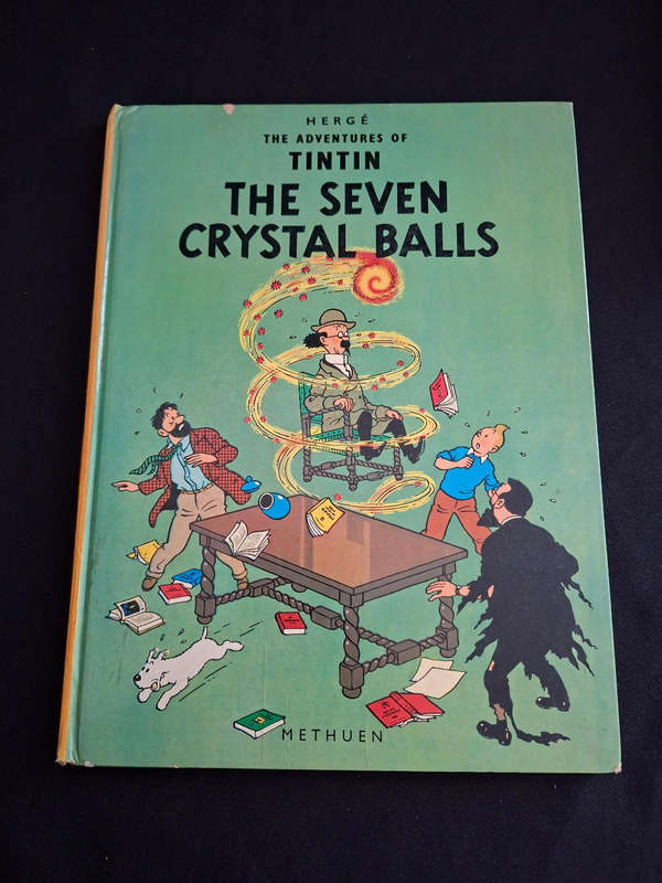 Hergé The Adventures of TinTin The Seven Crystal Balls