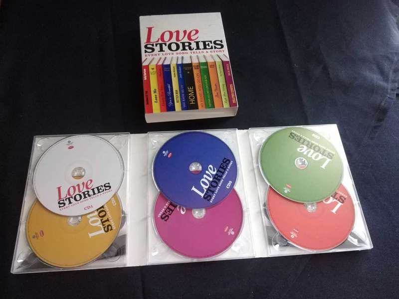 Love stories 6 disc CD set