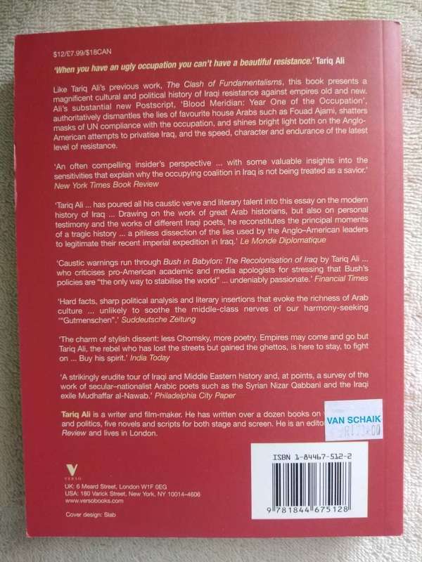 Tariq Ali Bush I Babylon The recolonisation of the of Iraq