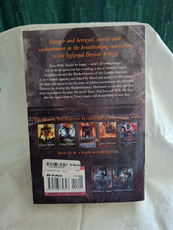 Cassandra Clare Clockwork Princess The Infernal Devices Book Three