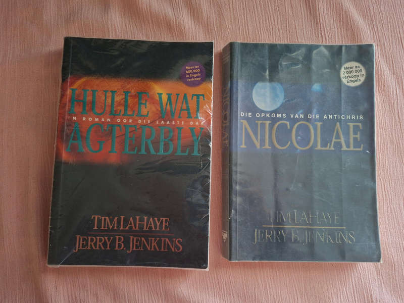 Tim Lahaye Jerry B.Jenkins Hulle wat Agterbly Books 1, 3,4,5,9 & 10