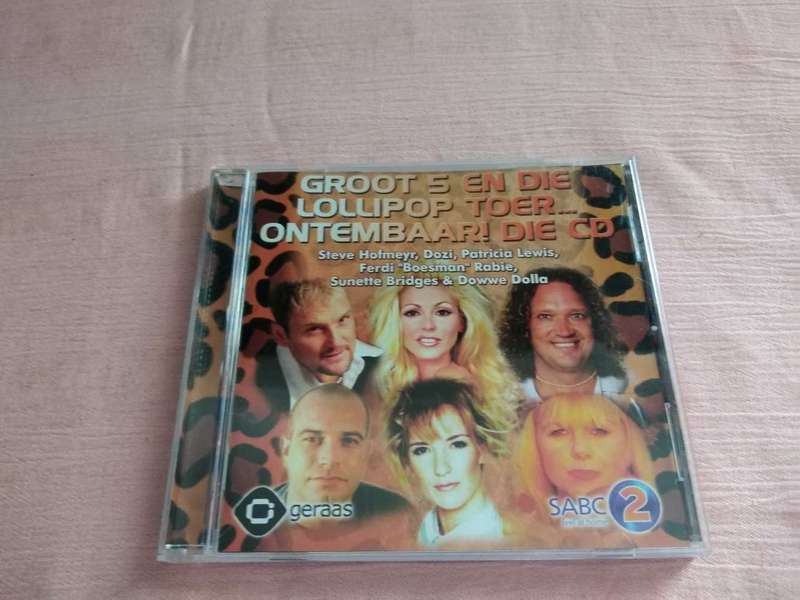 Groot 5 en die Lollipop Toer.... Ontembaar! Die CD