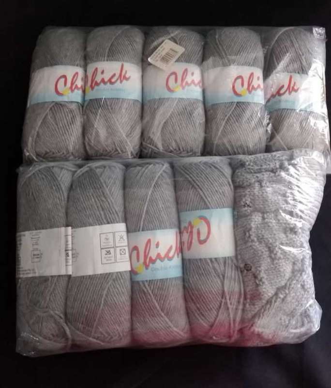Chick Double knit wool Grey