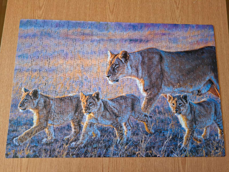 500 Piece Puzzle Joining the Pride