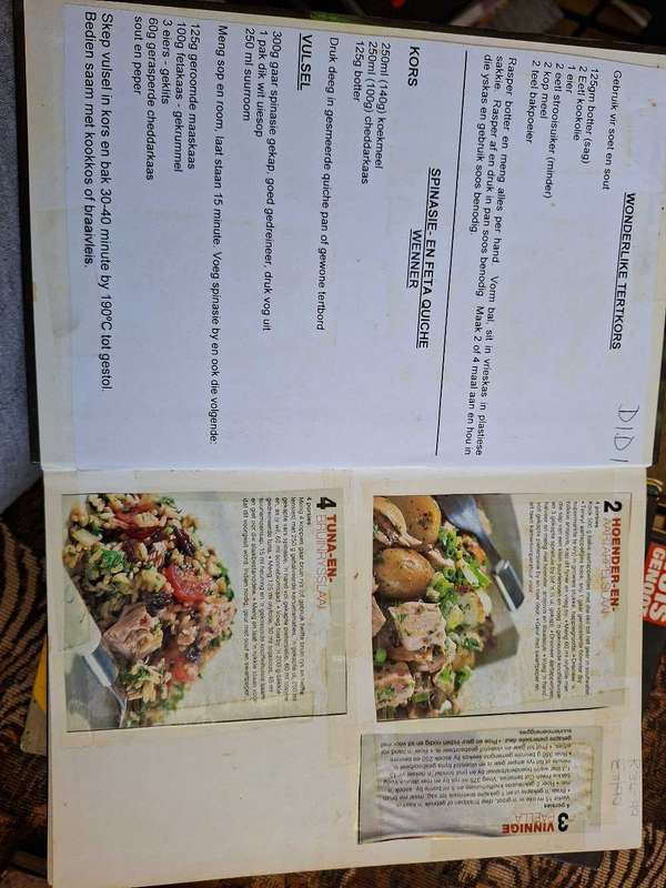 Huisgenoot Wenresepte 1, 2, 3, 4 & 5 Annette Human &Carmen Niehuis