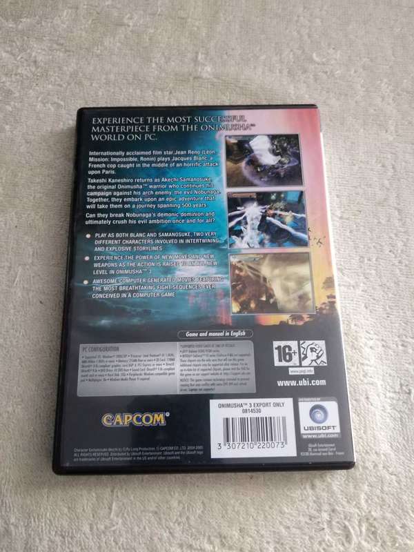 PC Game Onimusha 3