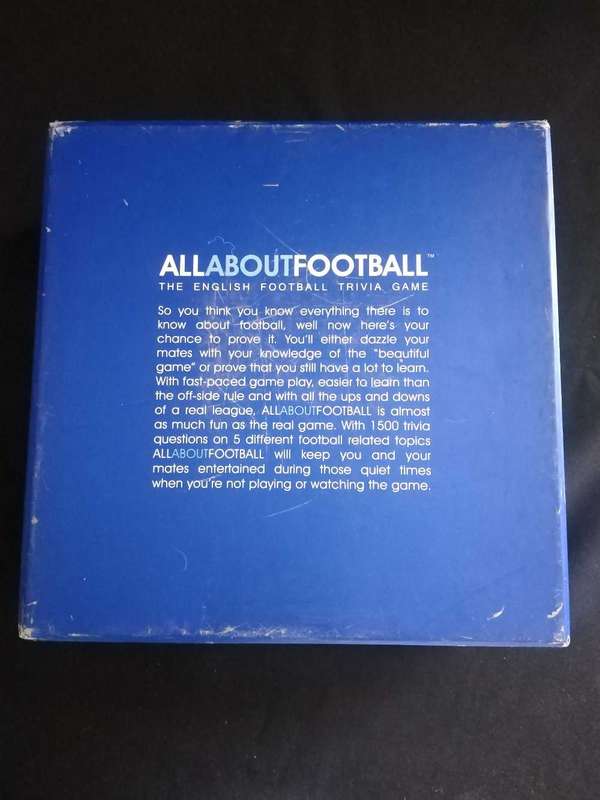 All about Football boardgame