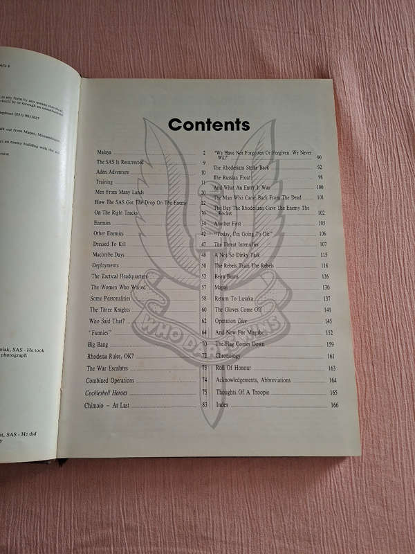 Barbara Cole The Elite Rhodes Rhodesian Special Air Service