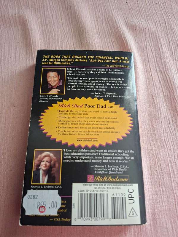 Rich Dad Poor Dad Robert T. Kiyosaki, Sharon L. Lethter