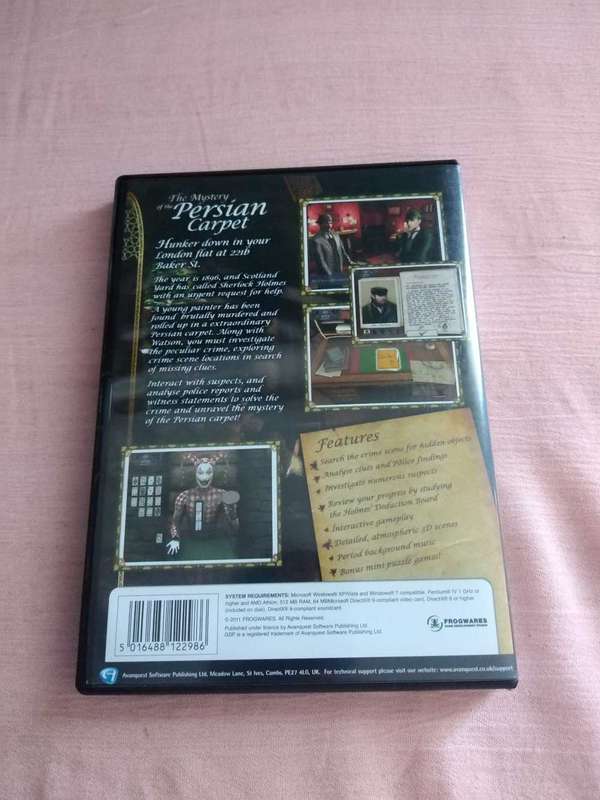 Hidden object adventures The mystery of the Persian Carpet