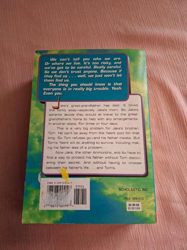 Animorphs The Conspiracy By K.A. Applegate