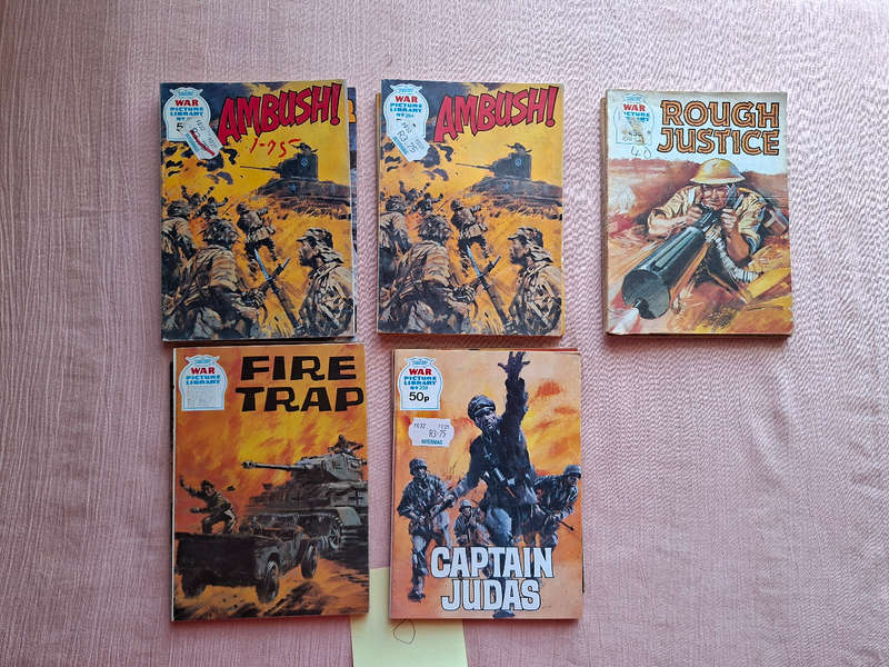 War Picture Library books x 10