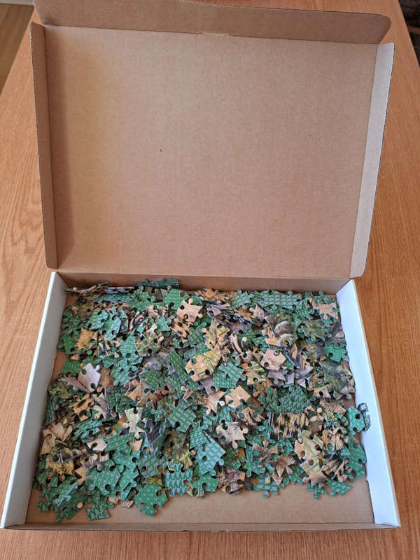 1500 Piece Puzzle After Glow