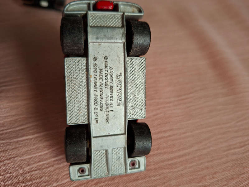 Mickey Mouse and Donald Duck matchbox cars