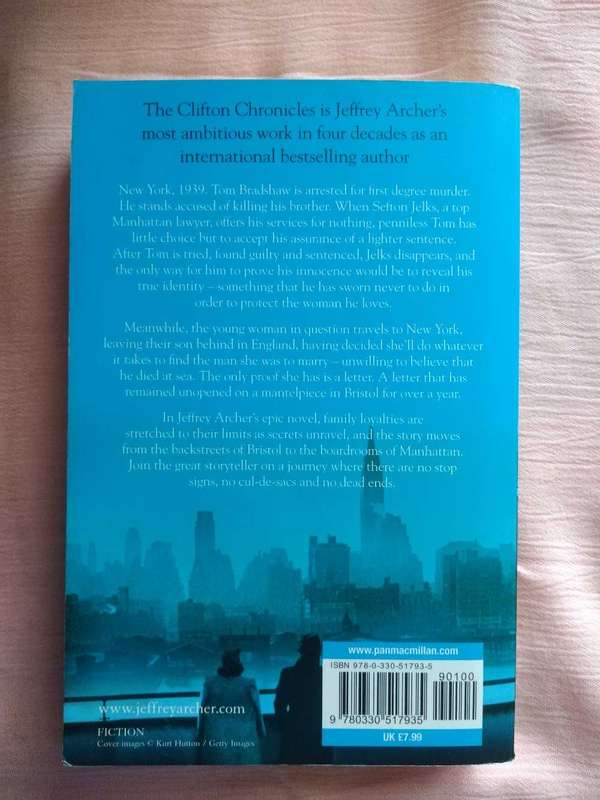 Jeffrey Archer The Clifton Chronicles Collection