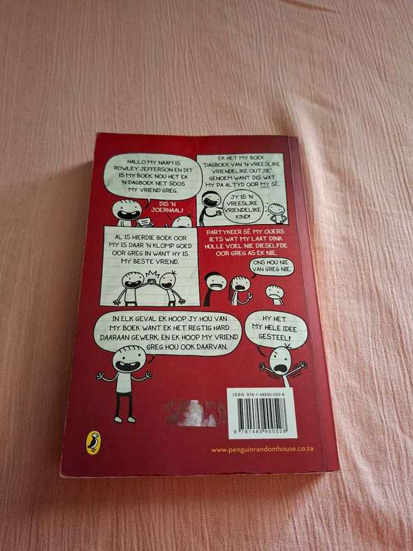 Jeff Kinney Dagboek van ŉ Vreeslike Vriendelike Outjie