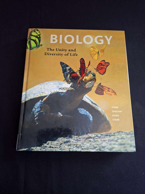 Biology The Unity and Diversity of Life Starr, Taggart, Evers, Starr 14th edition