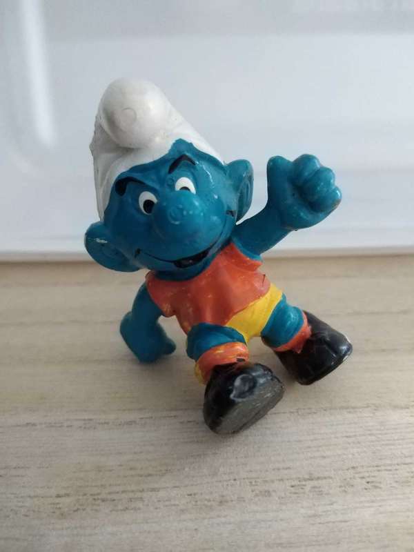 Smurf Soccer player Peyo