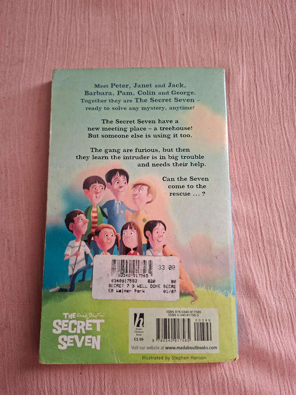 Enid Blyton The Secret Seven Well done, Secret Seven