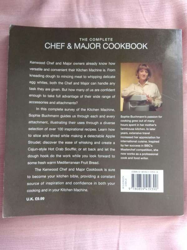 Sophie Buchmann Kenwood The Complete Chef & Major Cookbook