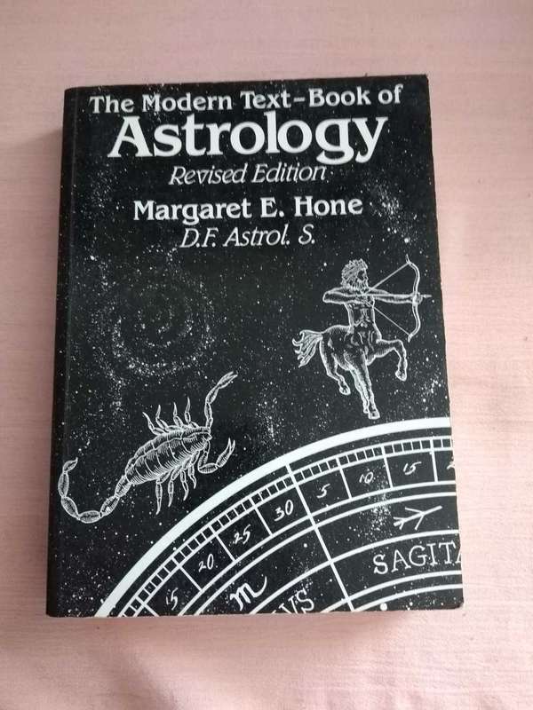 The modern text book of Astrology. Margaret E. Hone