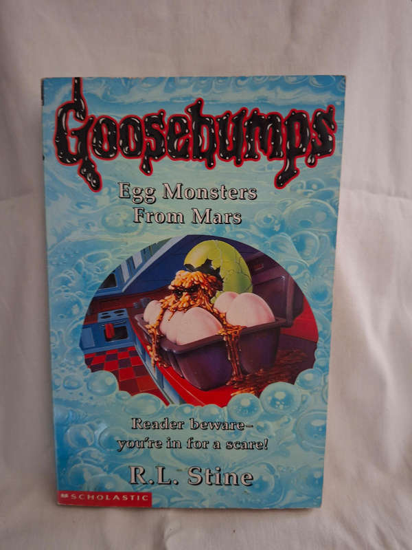 R.L. Stine Goosebumps Egg Monsters From Mars