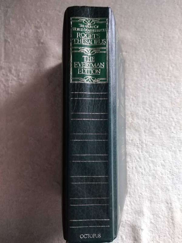 Roget's Thesaurus The Everyman Edition