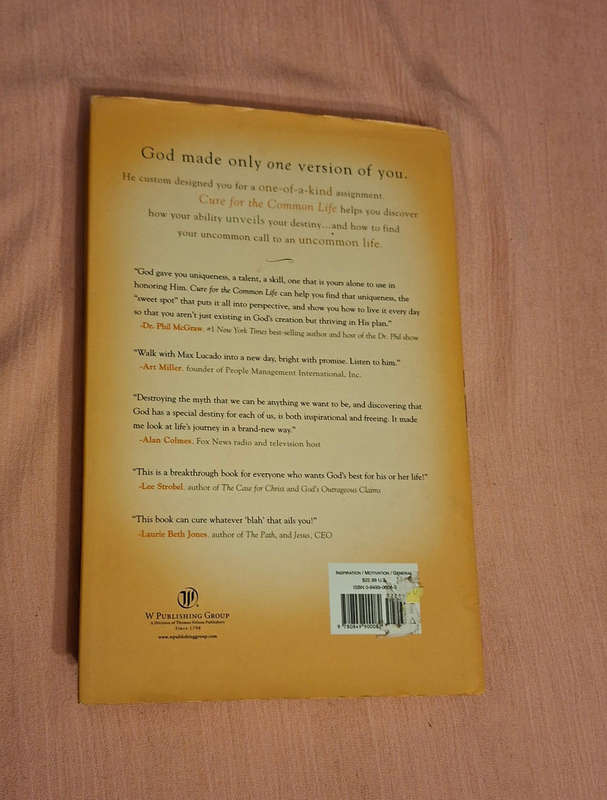 Max Lucado Cure for the Common Life