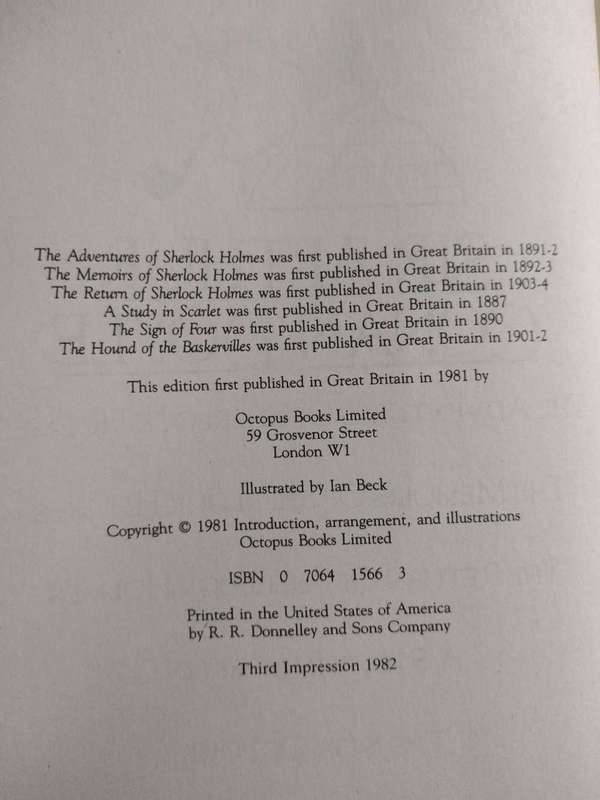 Treasury of World Masterpieces Sir Arthur Conan Doyle Doyale