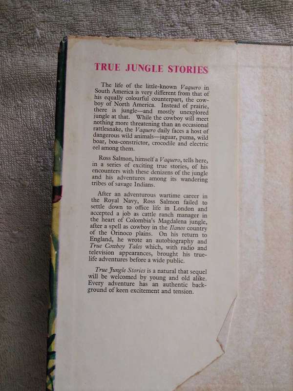 Ross Salmon True Jungle stories