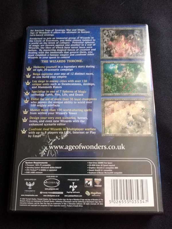 PC Game Age of Wonders II