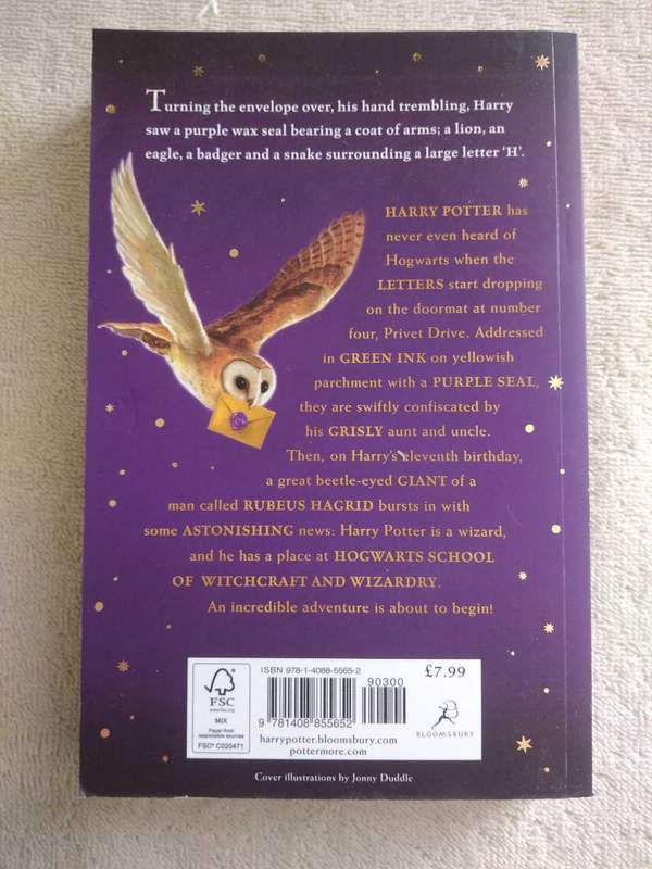 J. K. Rowling Harry Potter and the Philosopher's Stone