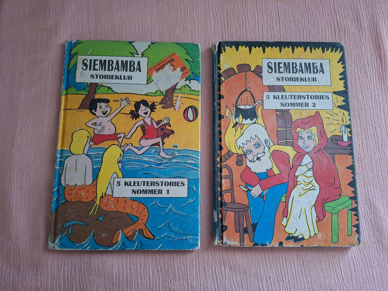 Siembamba Storieklub 5 Kleuterstories nommer 1, 2, 4, 6, 8, 9 & 10