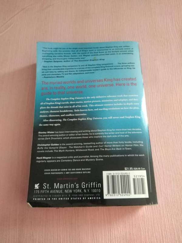 The complete Stephen King Universe Stanley Wiater, Christopher Golden and Hank Wagner