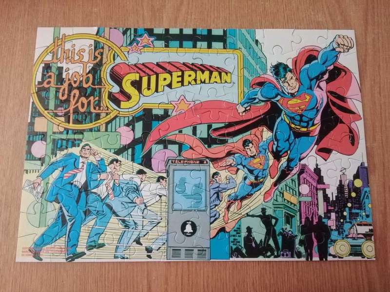 Superman 100 piece puzzle