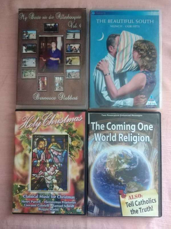15 Assorted Religious dvds