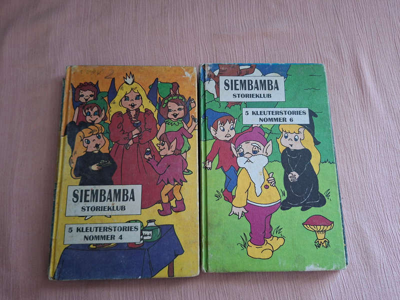 Siembamba Storieklub 5 Kleuterstories nommer 1, 2, 4, 6, 8, 9 & 10