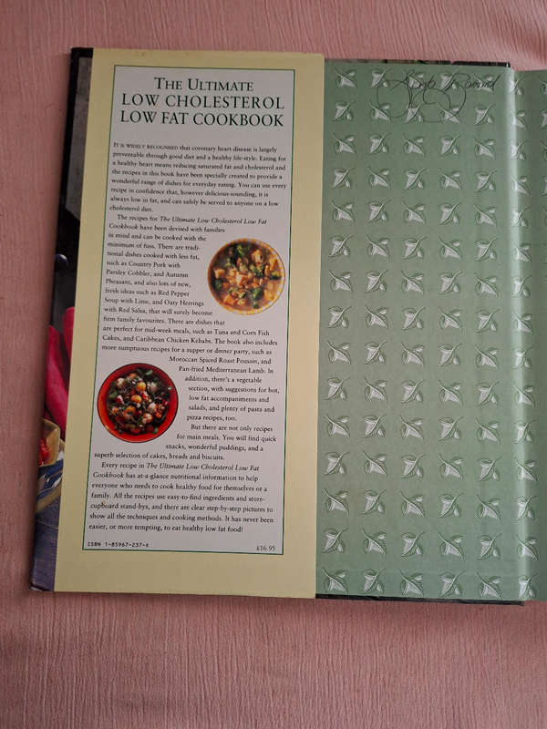 Christine France The Ultimate Low Cholesterol Low Fat Cookbook