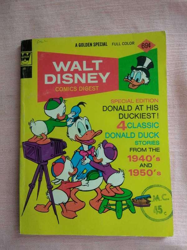 Walt Disney Comics Digest Donald Duck