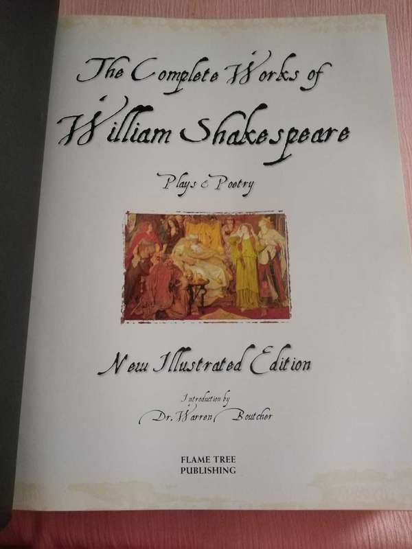 The Complete Works of William Shakespeare Dr Warren Boutcher