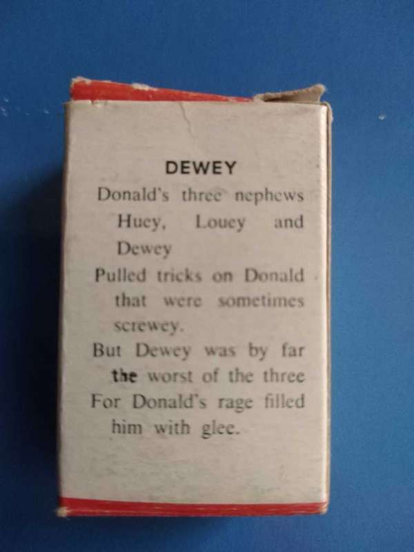 Disneykins Dewey in box