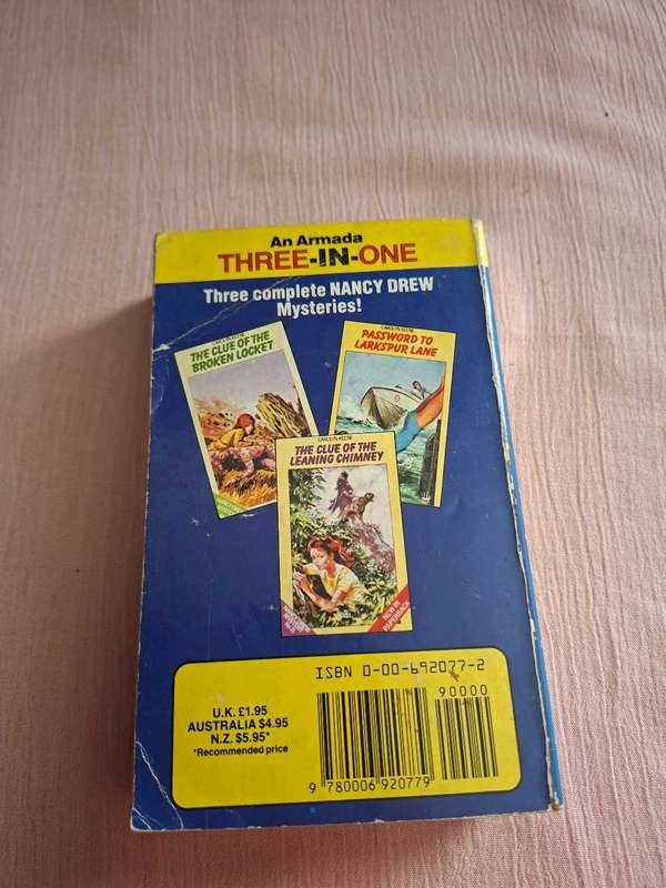 Carolyn Keen Nancy Drew 3 in 1