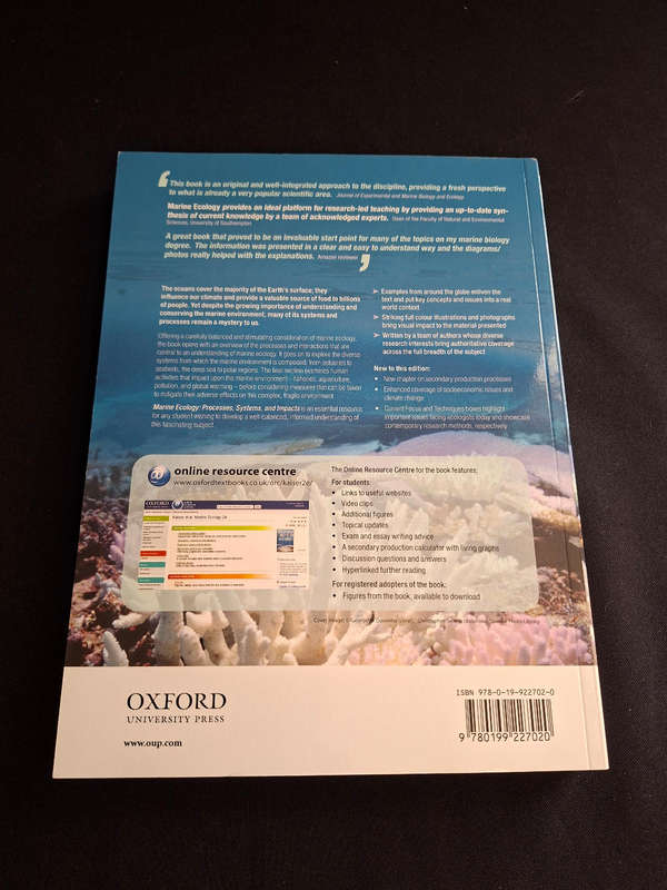 Marine Ecology Second Edition